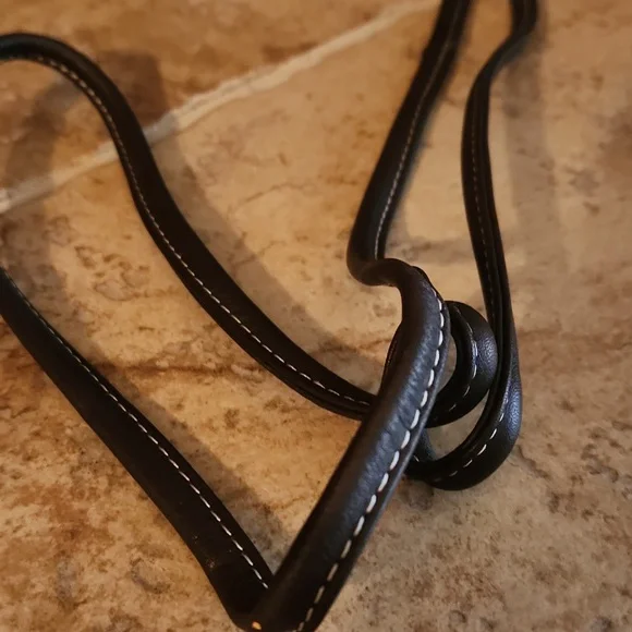 OVERLAND brown and White Leather Crossbody - Picture 4 of 11